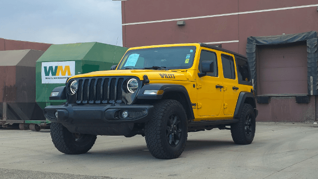 Explore the Off-Road Legend: 2021 Jeep Wrangler Unlimited Willys Sport Utility 4D